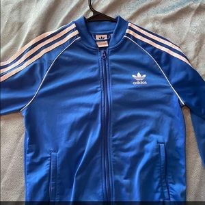 Blue adidas jacket